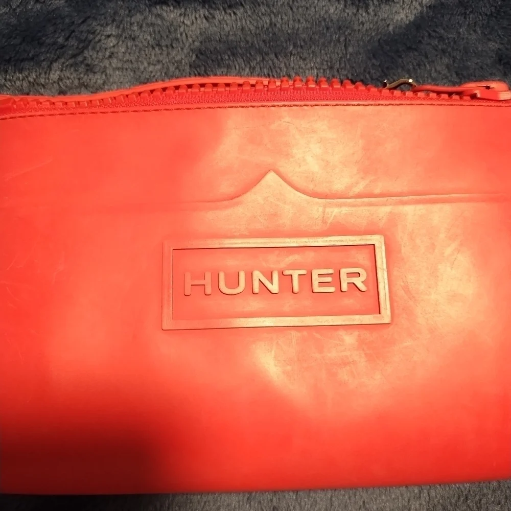 Hunter Red Wristlet Pouch